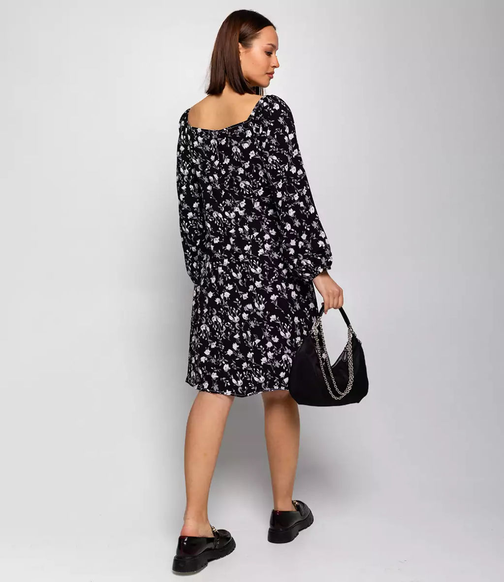 Платье #КТ63008, чёрный