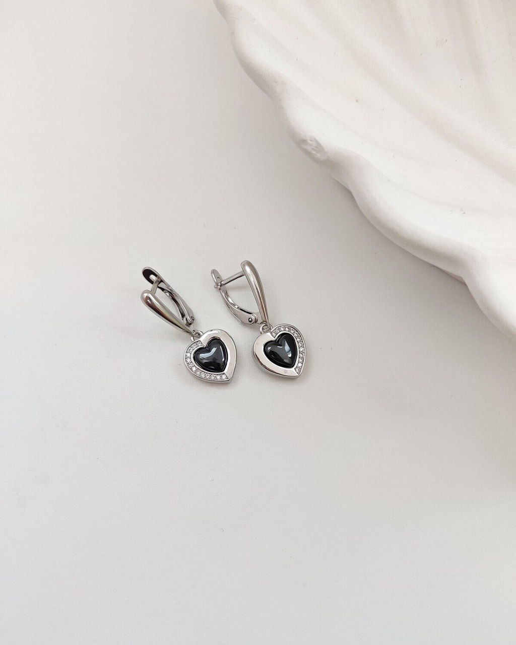 Серьги с керамикой