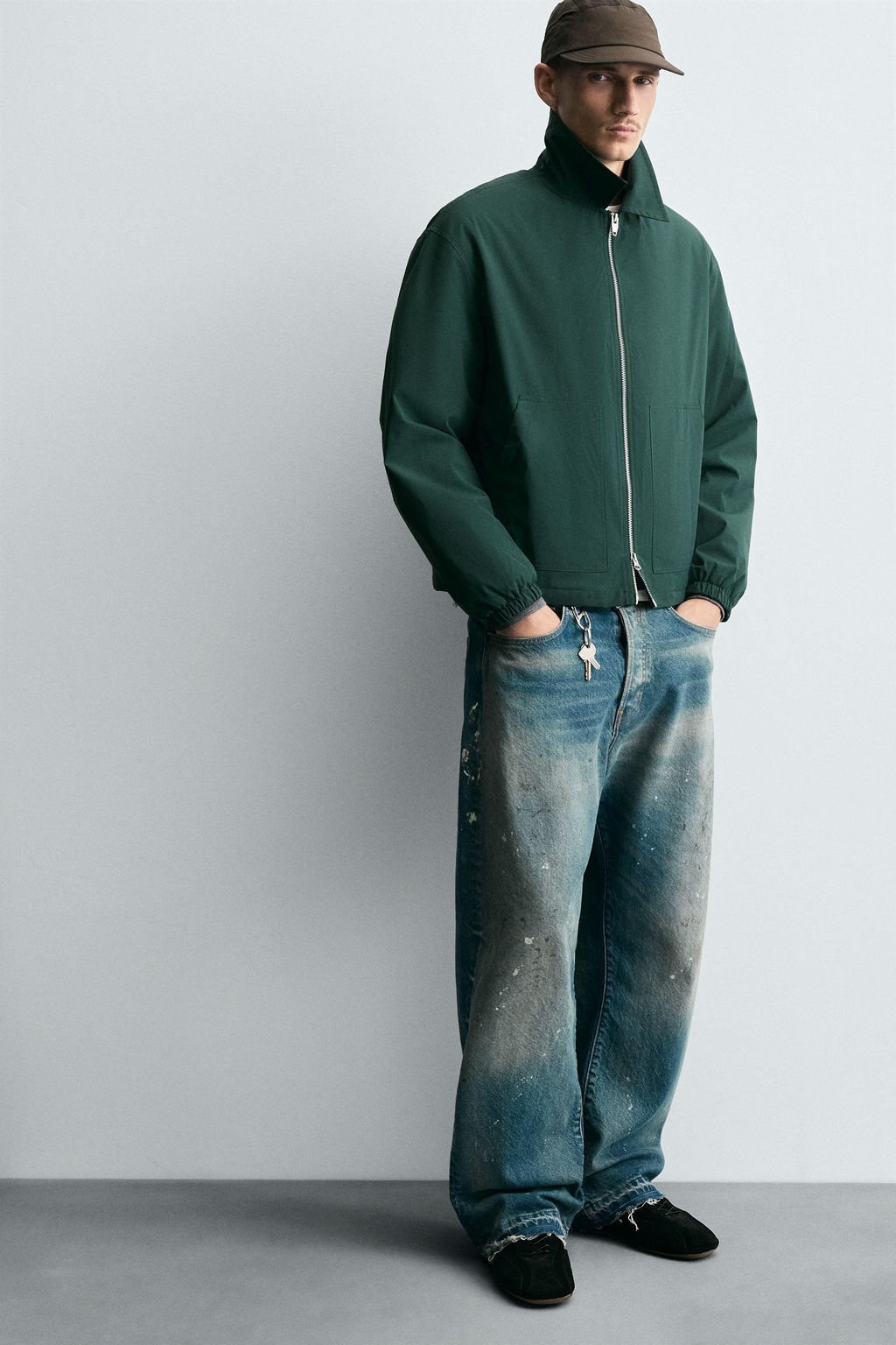 TECHNICAL ZIP-UP JACKET - Zara фото 7