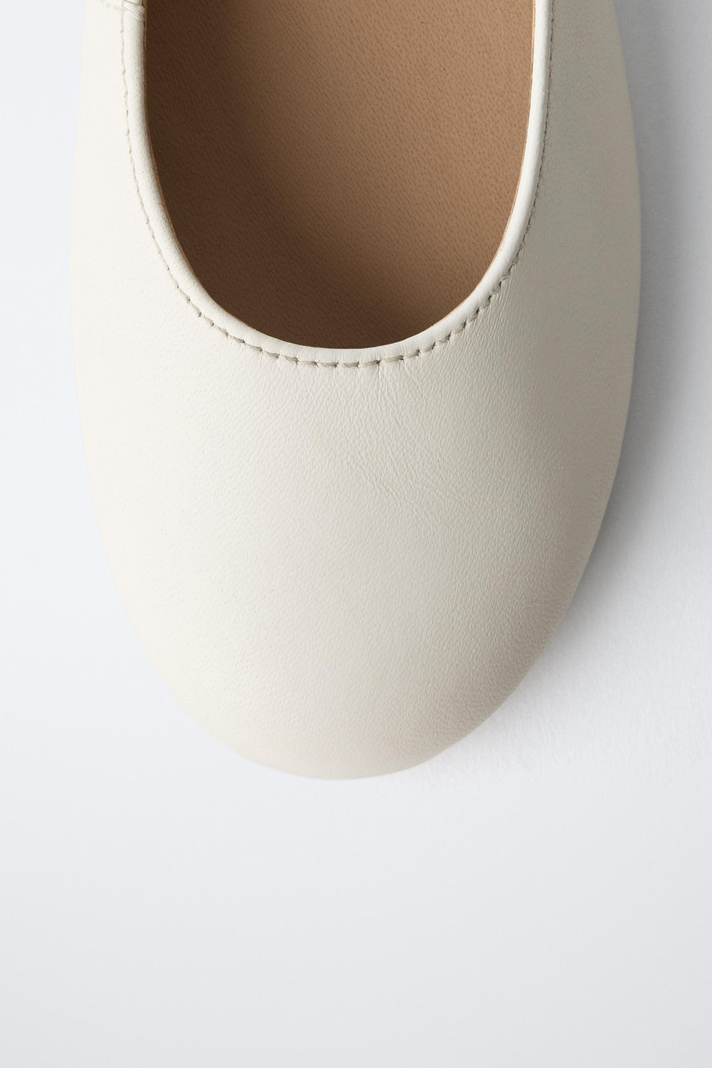 ZAPATO PIEL / Blanco - Zara фото 6