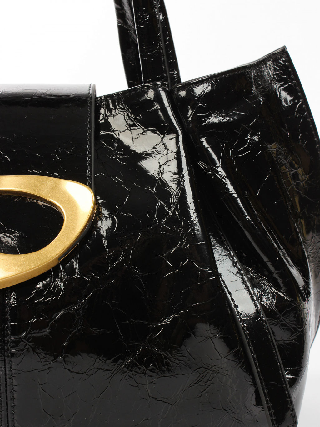 LACCOMA сумка АУ4382-4-черный натуральная кожа хлопок