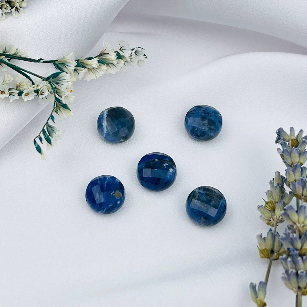 Бусины для украшений из Содалита (5 шт)