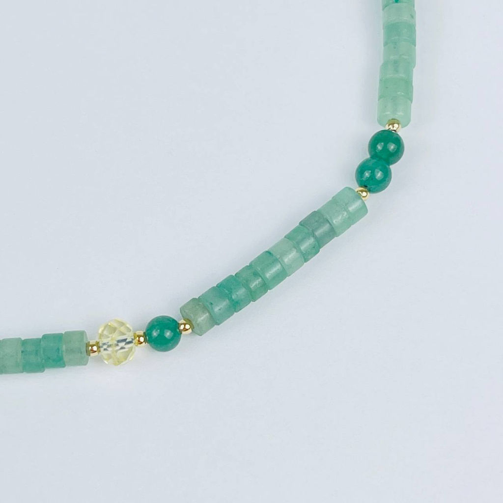 Держатель для телефона из Авантюрина и Цитрина - Радуга самоцветов фото 4