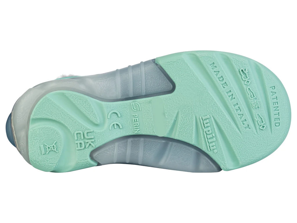 Утепленные резиновые сапоги для девочек LUPILU с мигающими пятками  фото 18