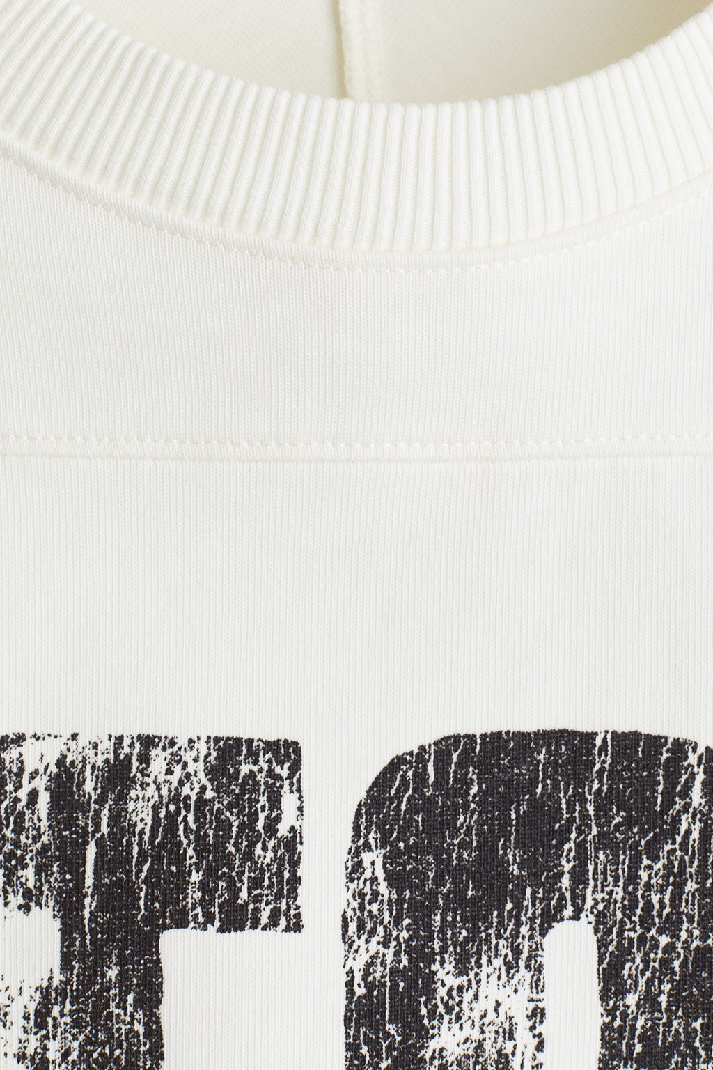 Camiseta cropped Oversized Fit - H&m фото 6