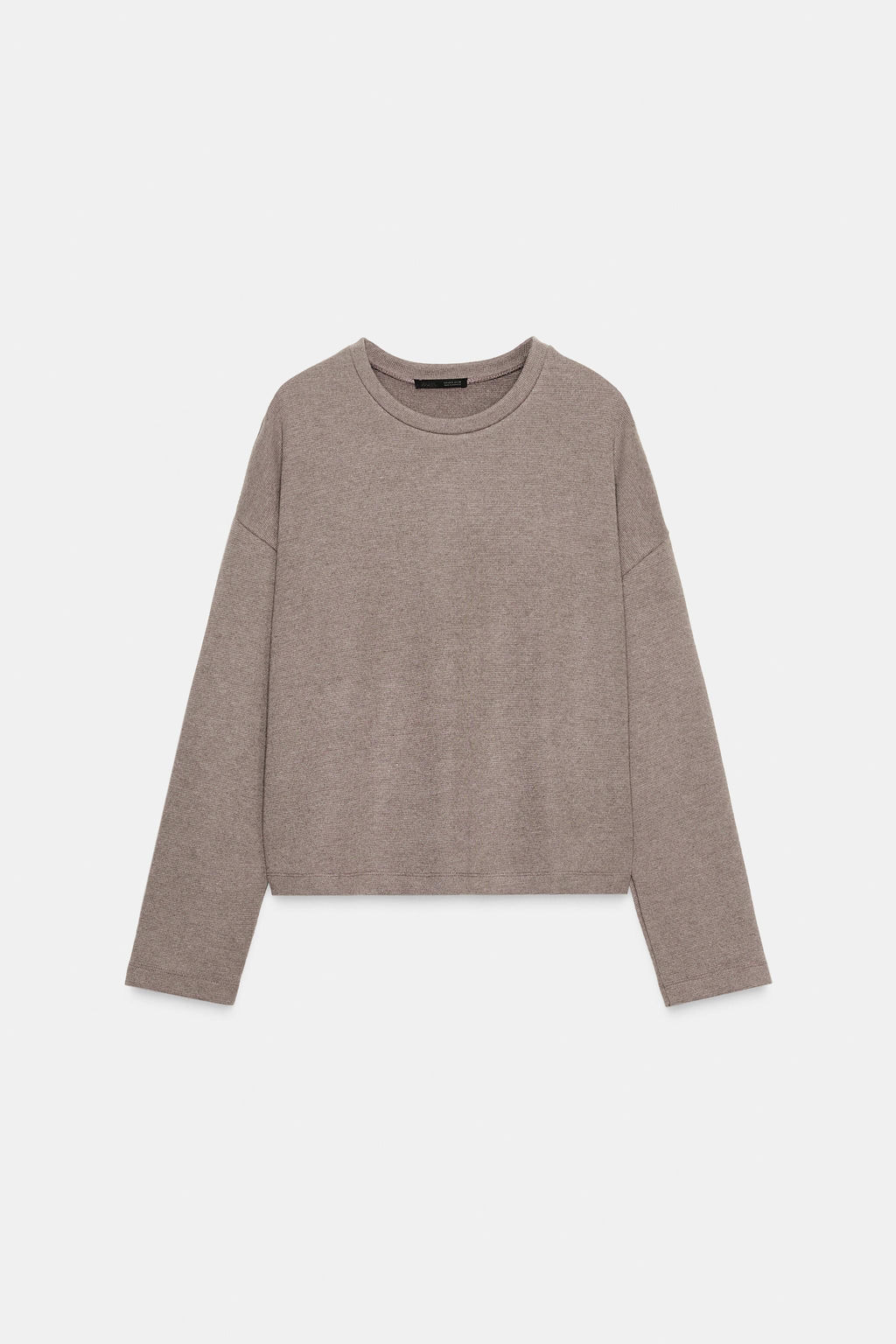 SOFT LONG SLEEVE TOP - Zara фото 4