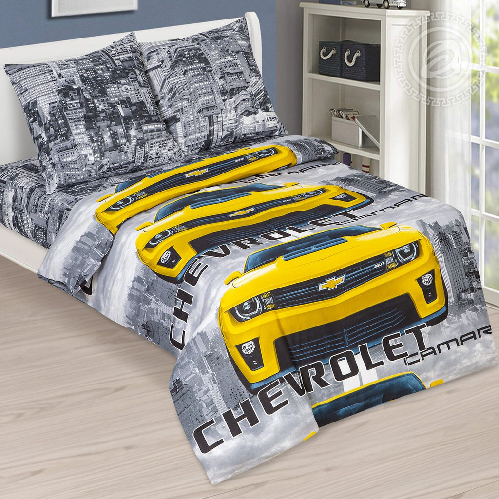 Имидж 1,5 сп./Пододеяльник: 1 шт. - 215*143; Простыня: 1 шт. - 214*150; Наволочка: 2 шт. - 70*70; Бязь детская