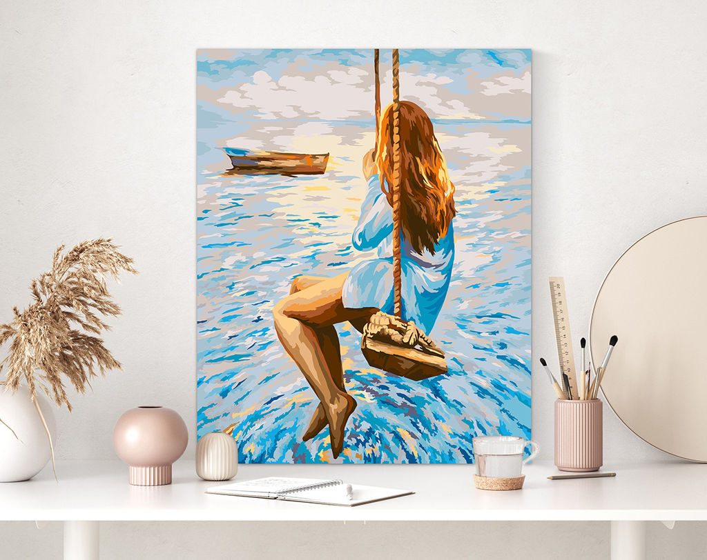 ФРЕЯ PNB/PL-069 Набор для раскрашивания по номерам 50 х 40 см В гармонии с собой фото 6