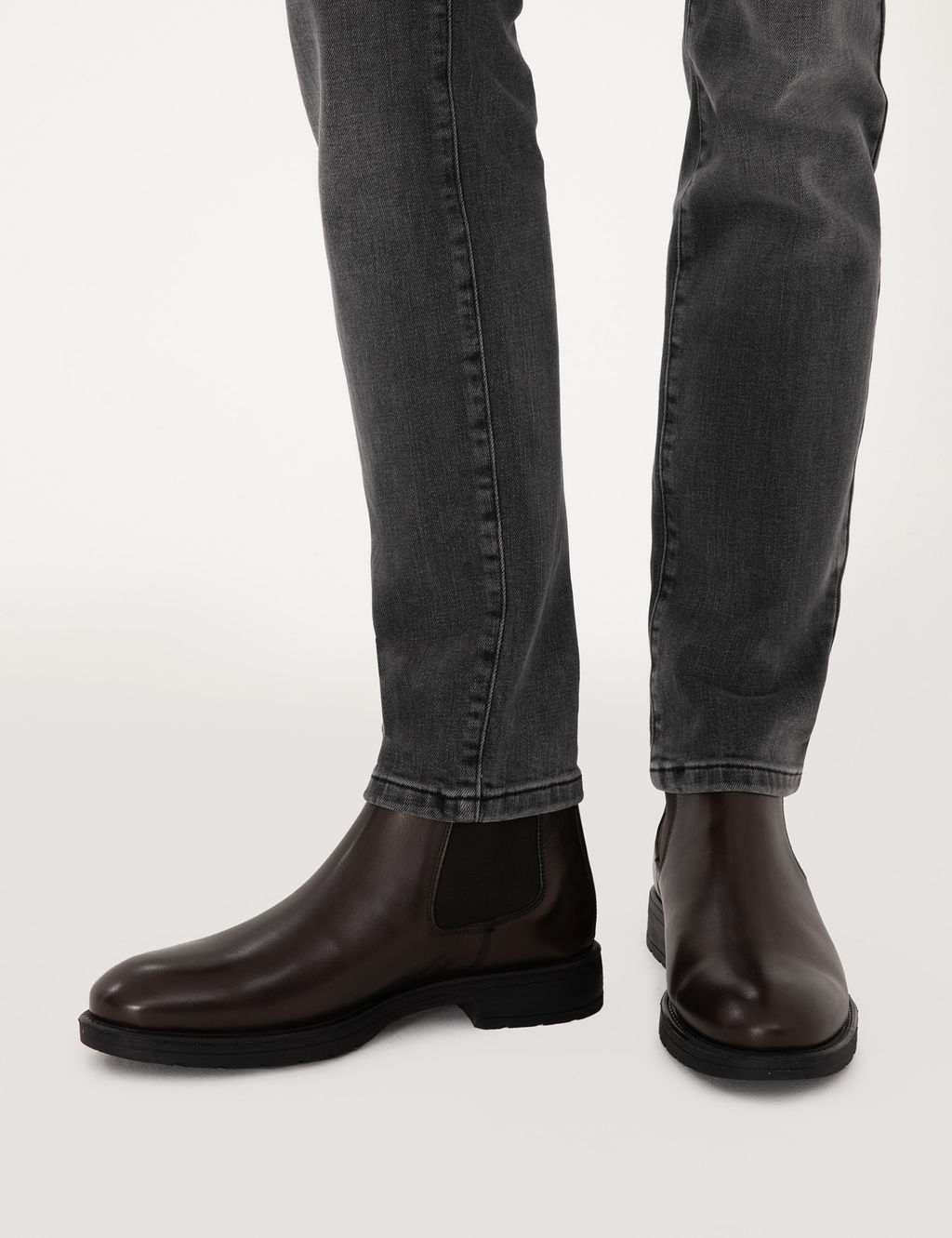 Kahverengi %100 Deri Kau_uk Taban Chelsea Bot