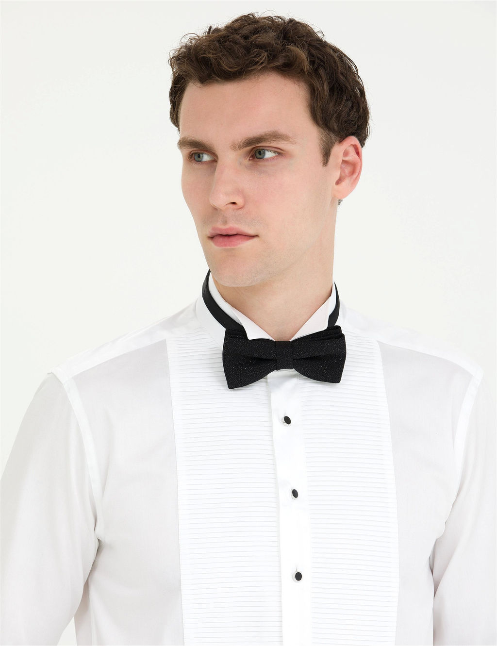 Beyaz Slim Fit Smokin G_mlek