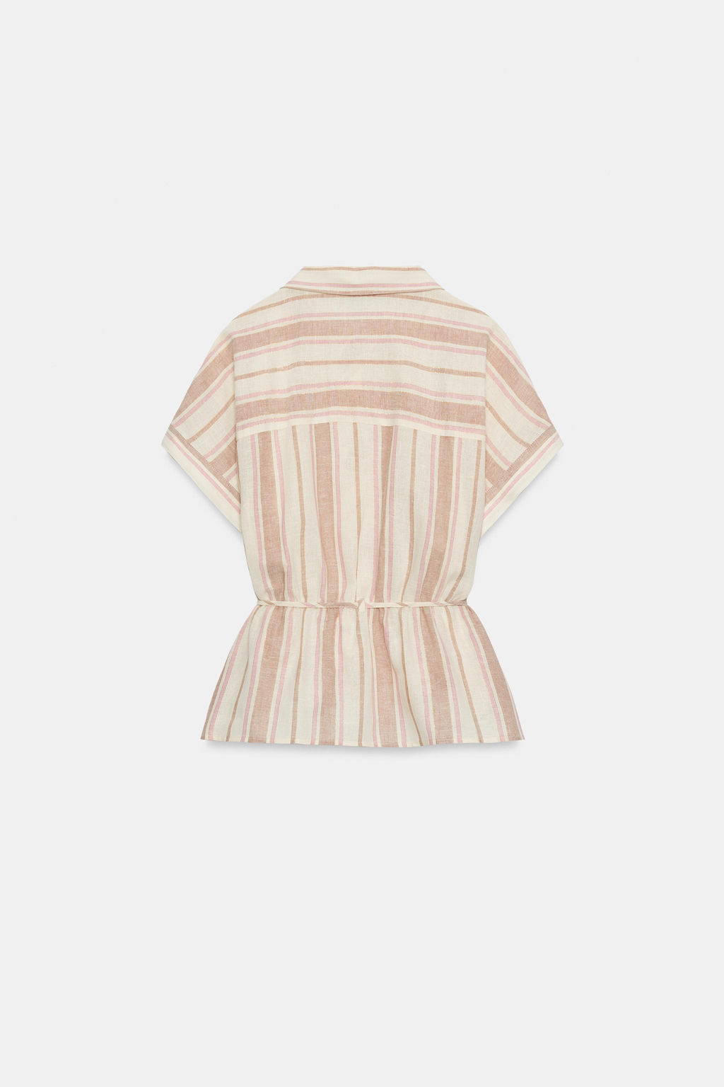 CAMISA RAYAS HILO METALIZADO / Multicolor - Zara фото 8