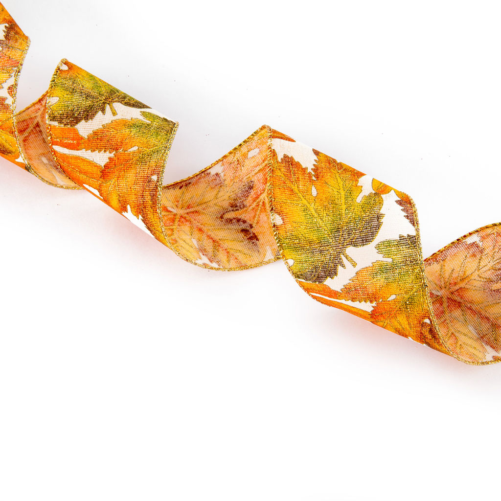 Blumentag декоративная LRW-50 63 мм (2-1/2) 10 м 0.5 м СК/Распродажа 014 оранжевый фото 3