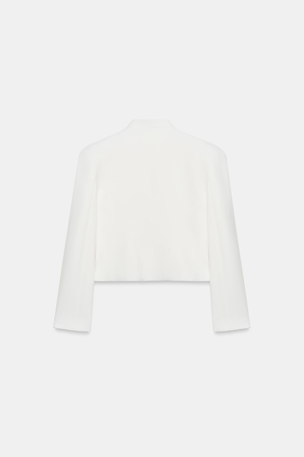 BLAZER ENTALLADA HOMBRERAS BOTONES / Crudo - Zara фото 7