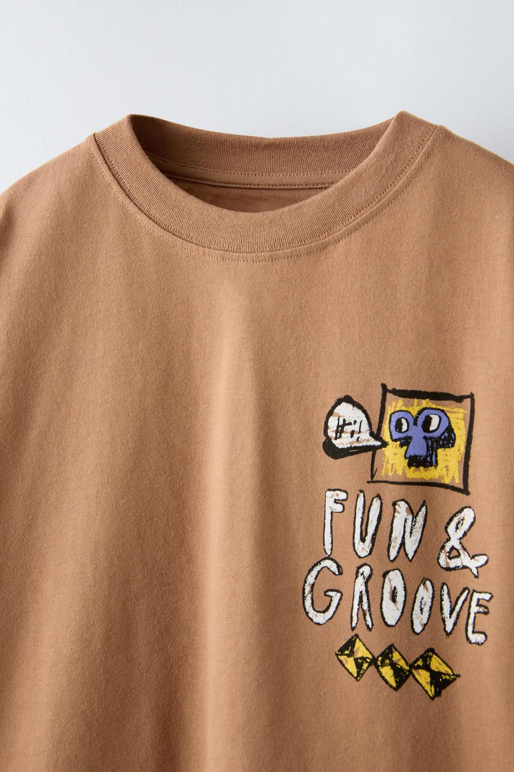 PRINTED T-SHIRT - Zara фото 4