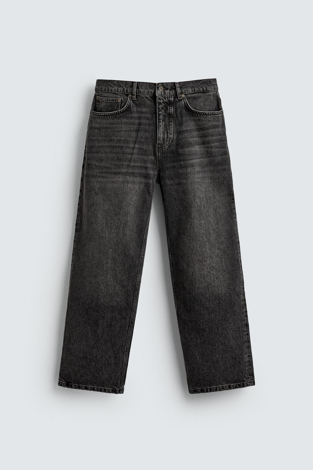 STRAIGHT ANKLE FIT JEANS - Zara фото 7