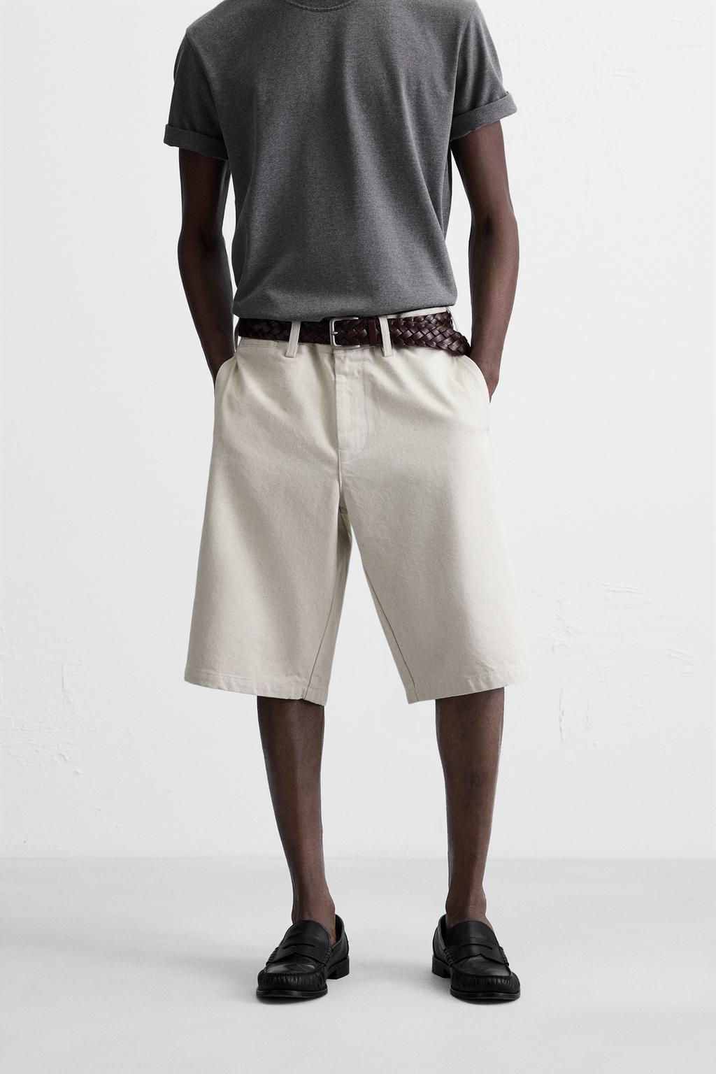BAGGY FIT BERMUDA SHORTS - Zara фото 2