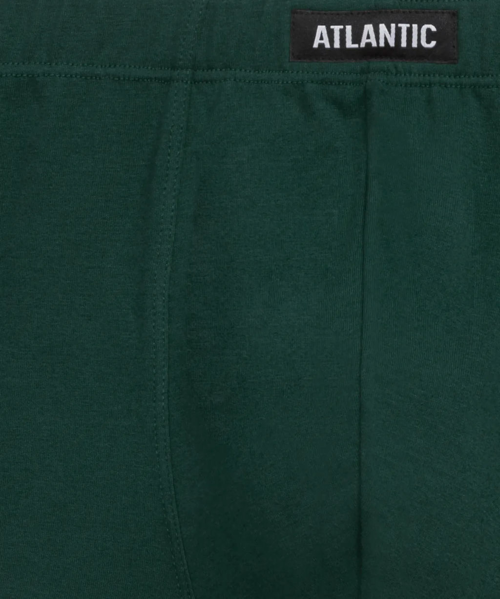 ATLANTIC 2RMH-007 Трусы шорты - набор 2 шт. черный + зеленый  фото 4