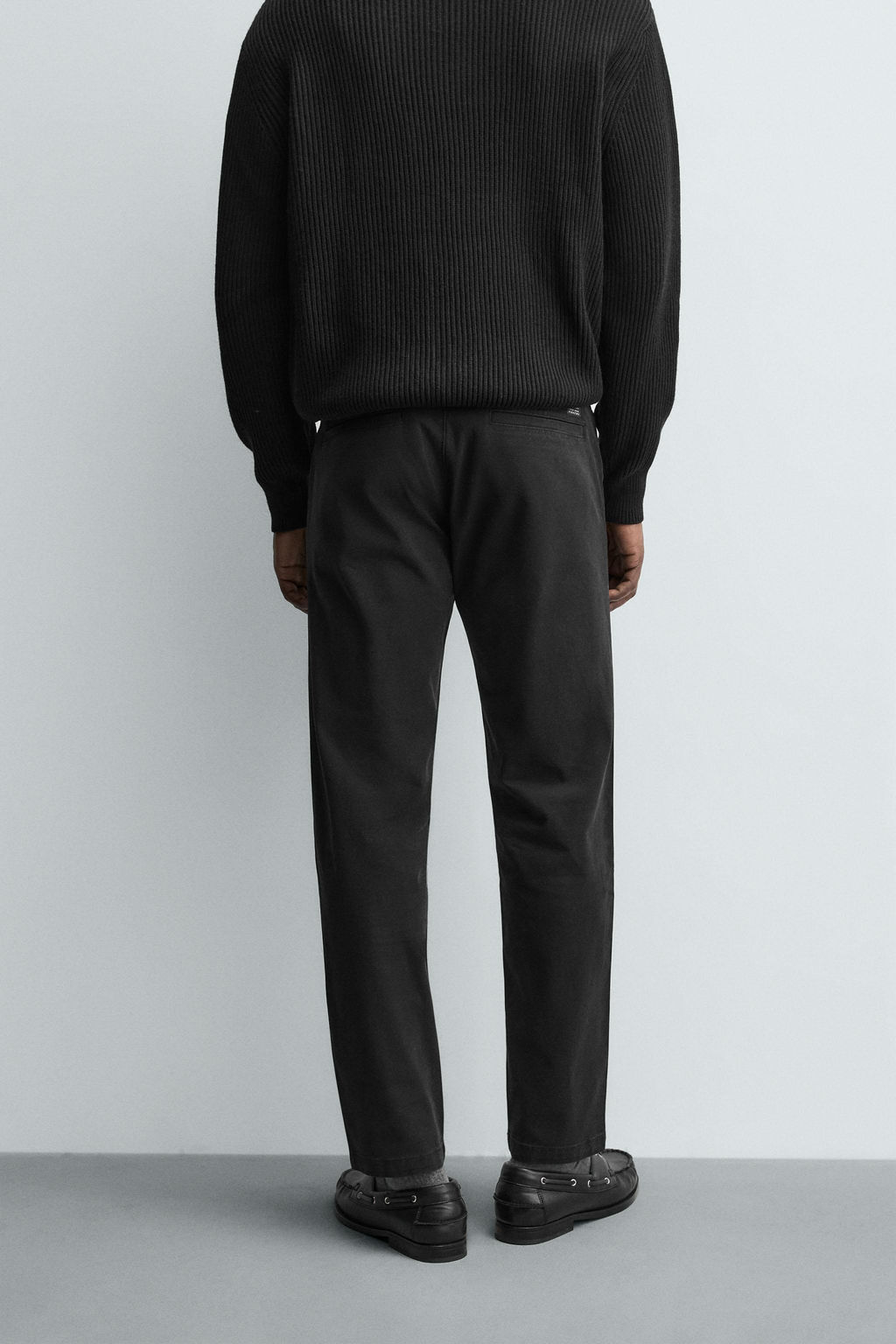 PANTAL?N CHINO SKINNY FIT / Negro - Zara фото 3
