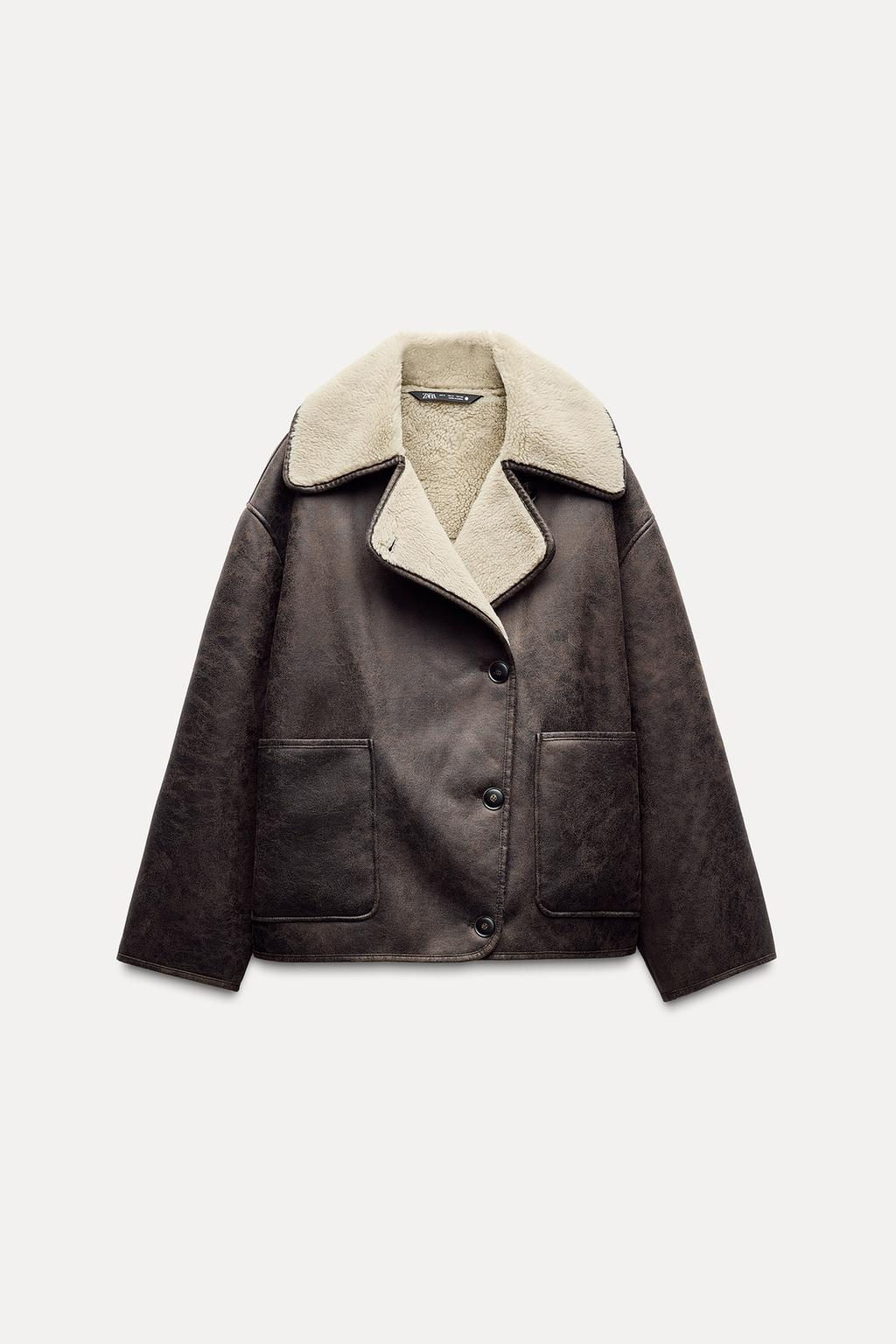 DOUBLE-FACED JACKET ZW COLLECTION - Zara фото 9