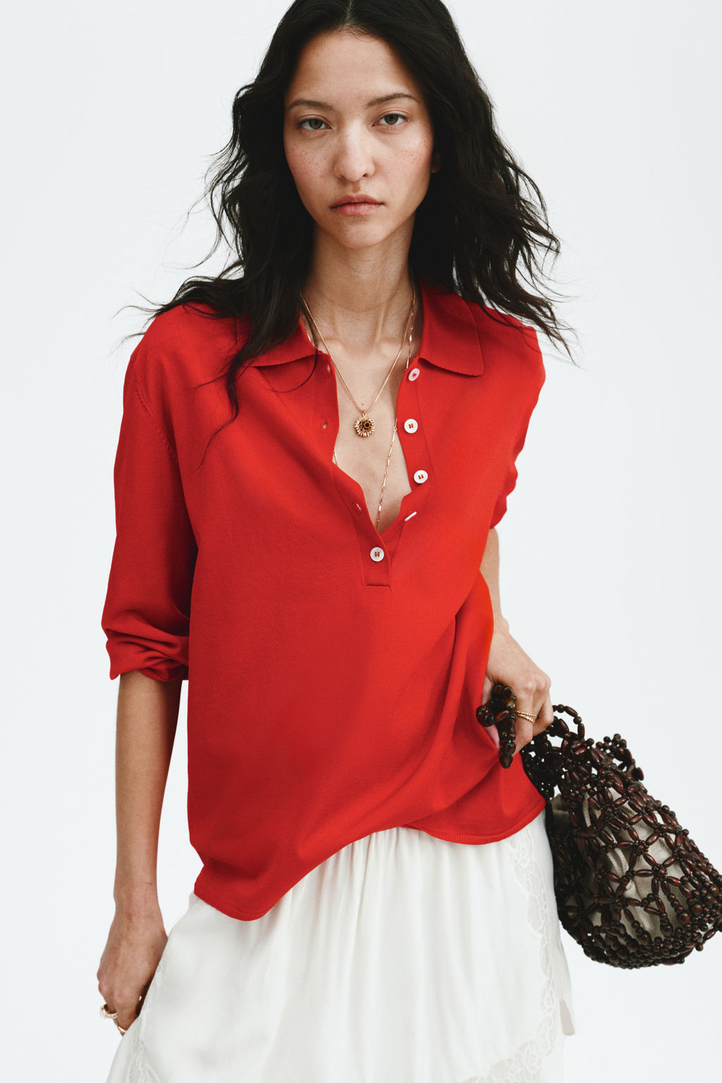 Polo de punto fino - H&m фото 6