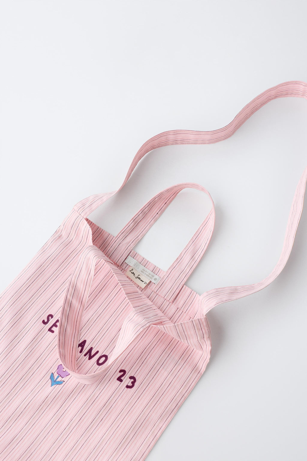 STRIPED TOTE BAG