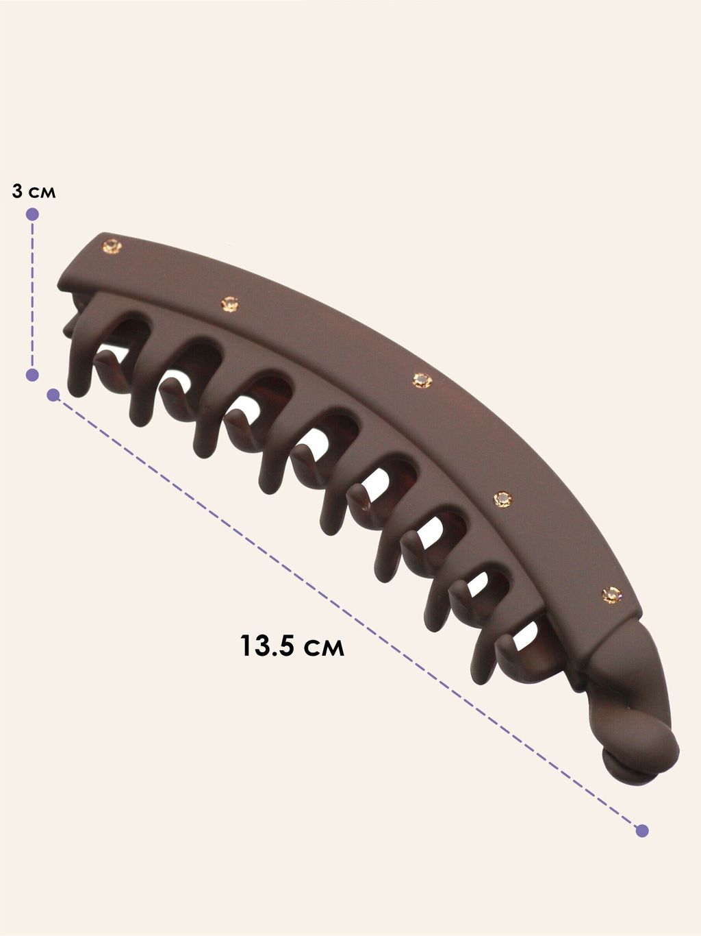 Заколка-банан - Vel vett фото 3