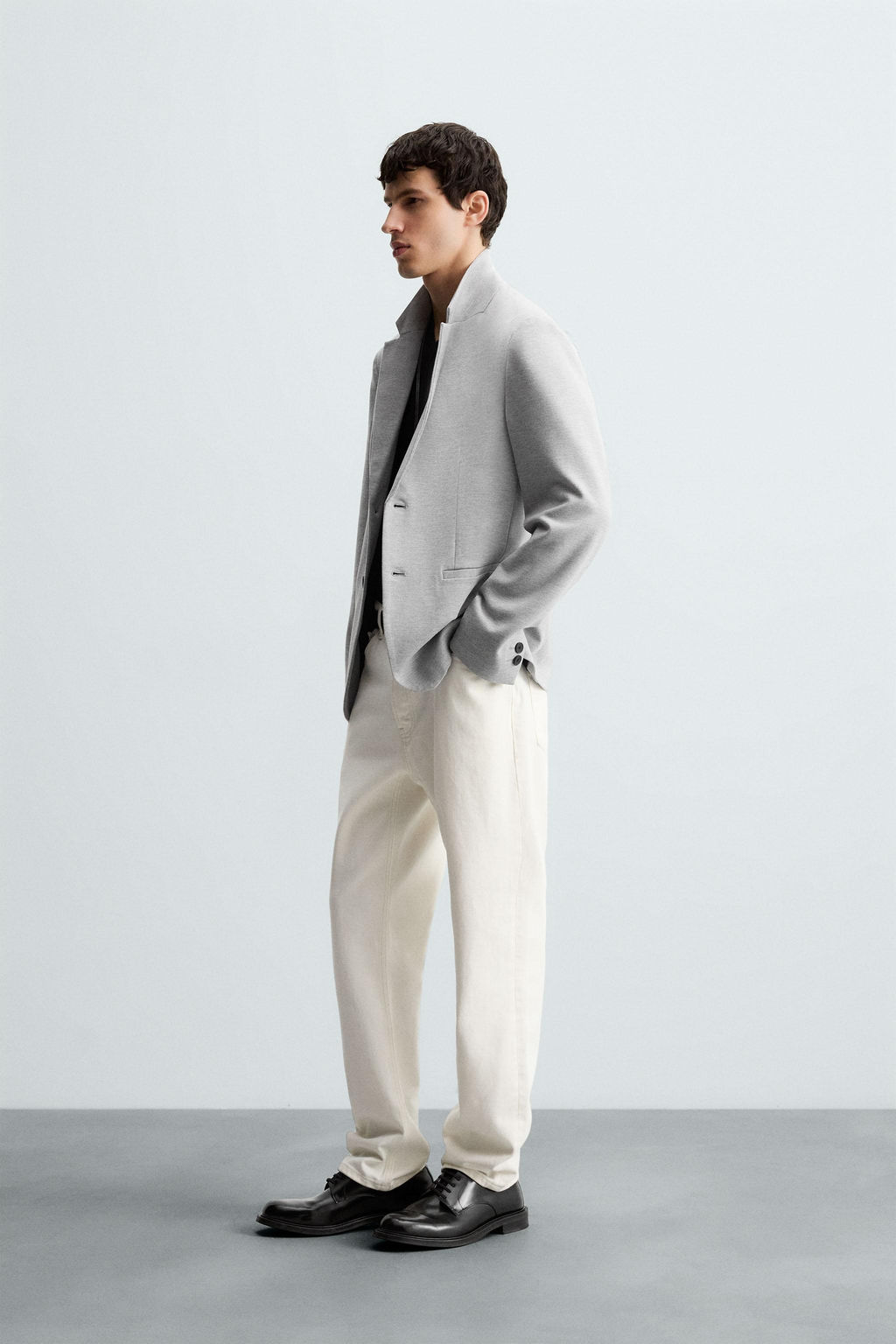 BLAZER SLIM FIT CONFORT / Gris