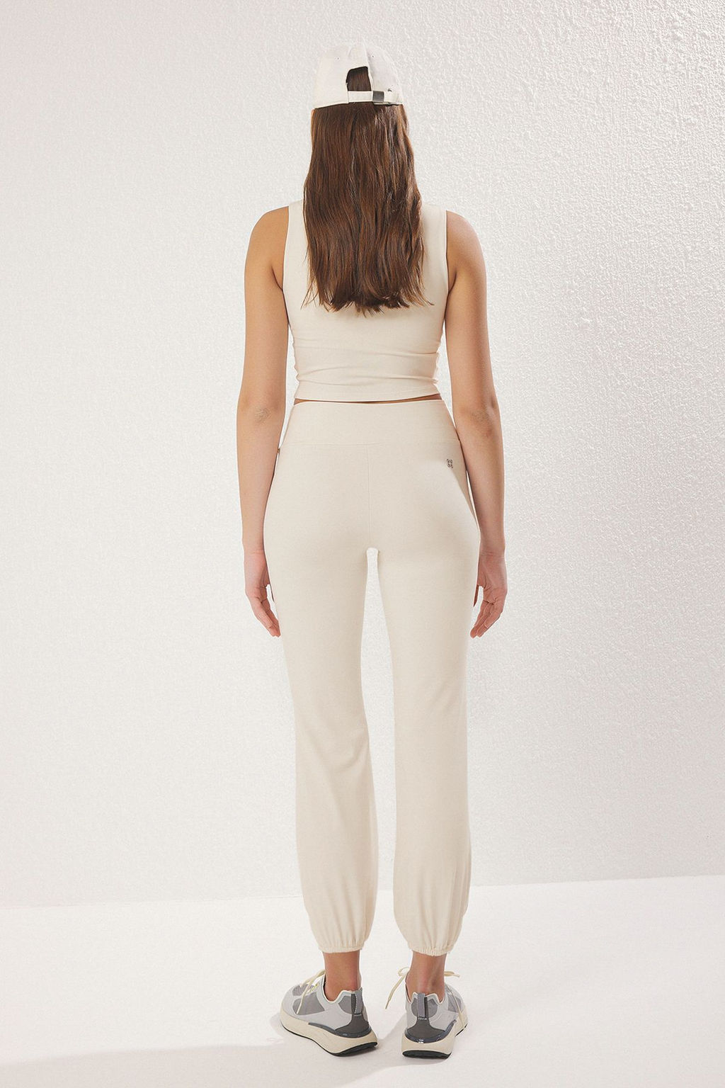 Siyah F?rcal? Soft Kumas Reflektor Bask?l? Spor Orme Tak?mlanabilir Esofman Alt? THMSS25EA00004 - Trendyolmilla фото 11