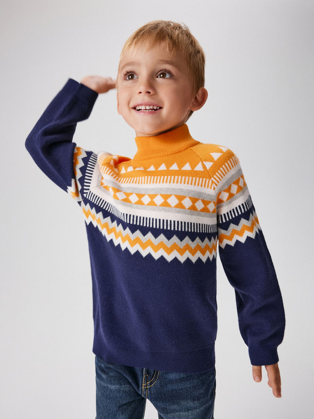 ACOOLA / Свитер детский для мальчиков Felix разноцветный