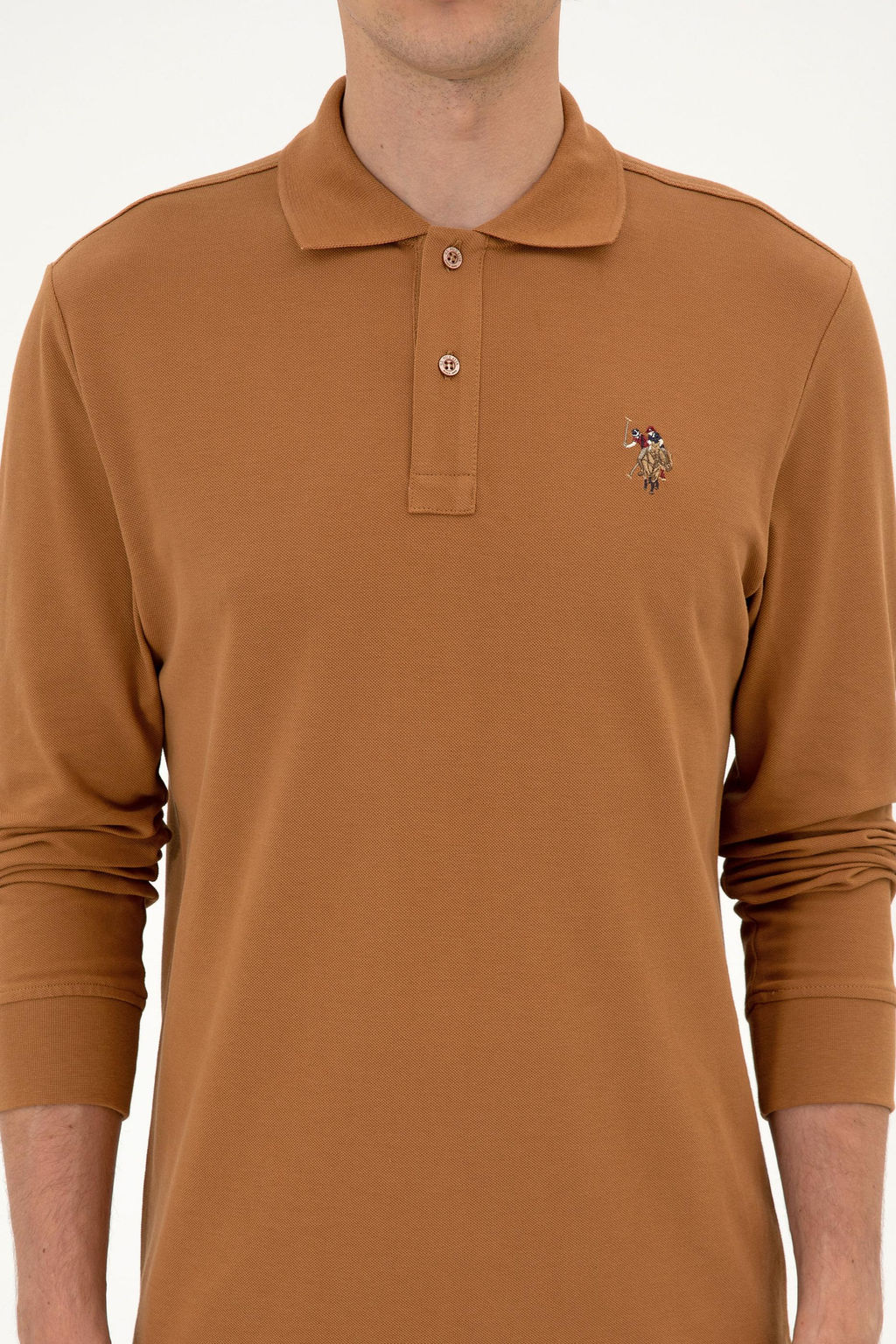 Erkek Kahverengi Basic Sweatshirt Sepette S_rpriz _ndirim - U.s. polo assn фото 6