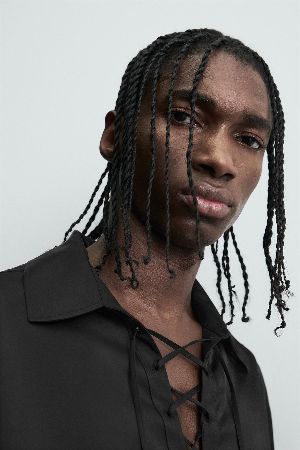 FLOWING POLO SHIRT WITH DRAWSTRING - Zara фото 6