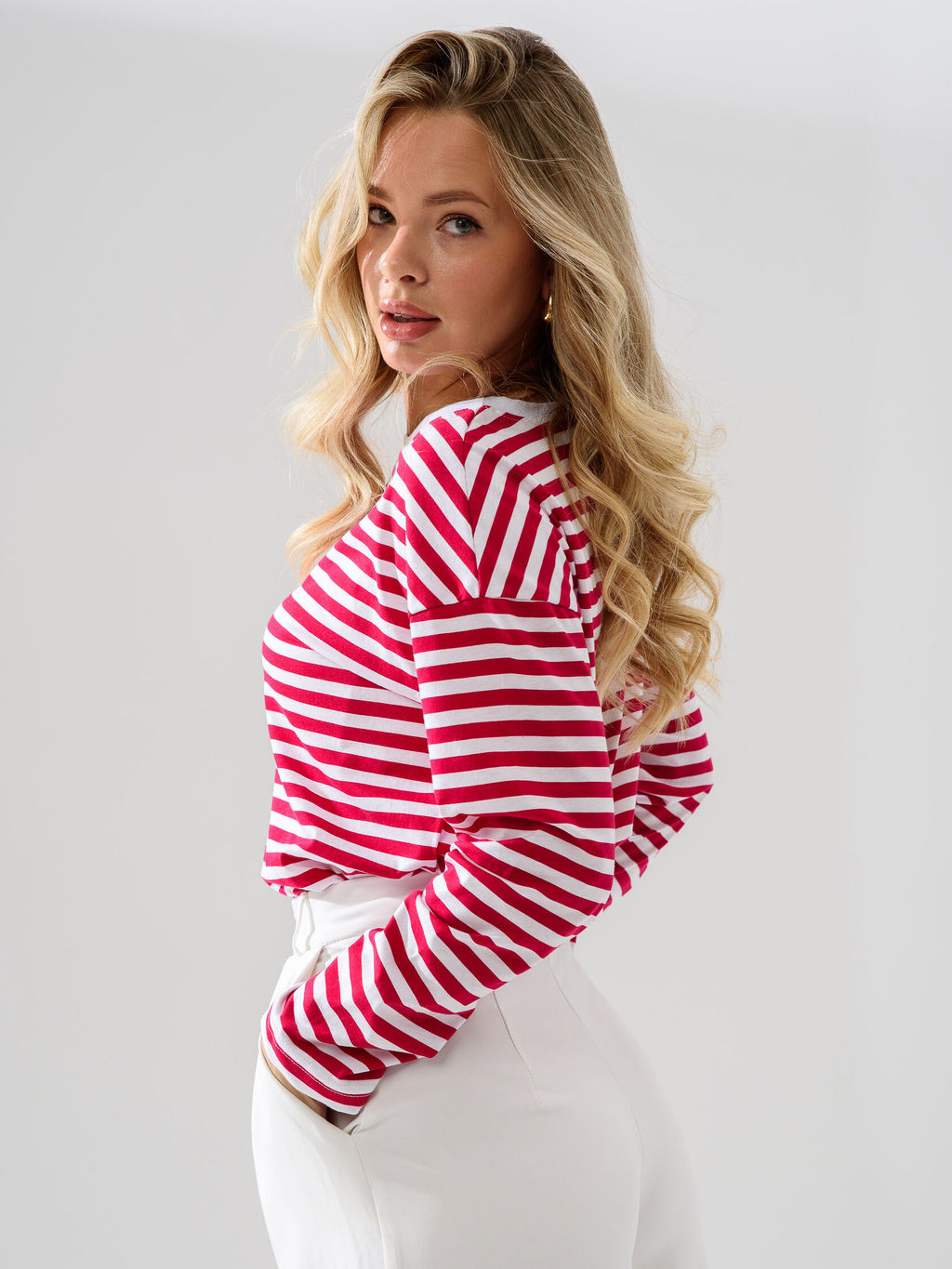 Лонгслив тельняшка 100% хлопок - Оптима фото 19