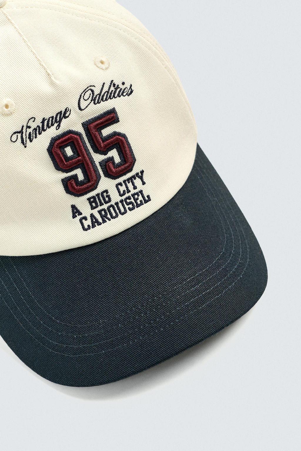 CONTRAST EMBROIDERY CAP - Zara фото 3