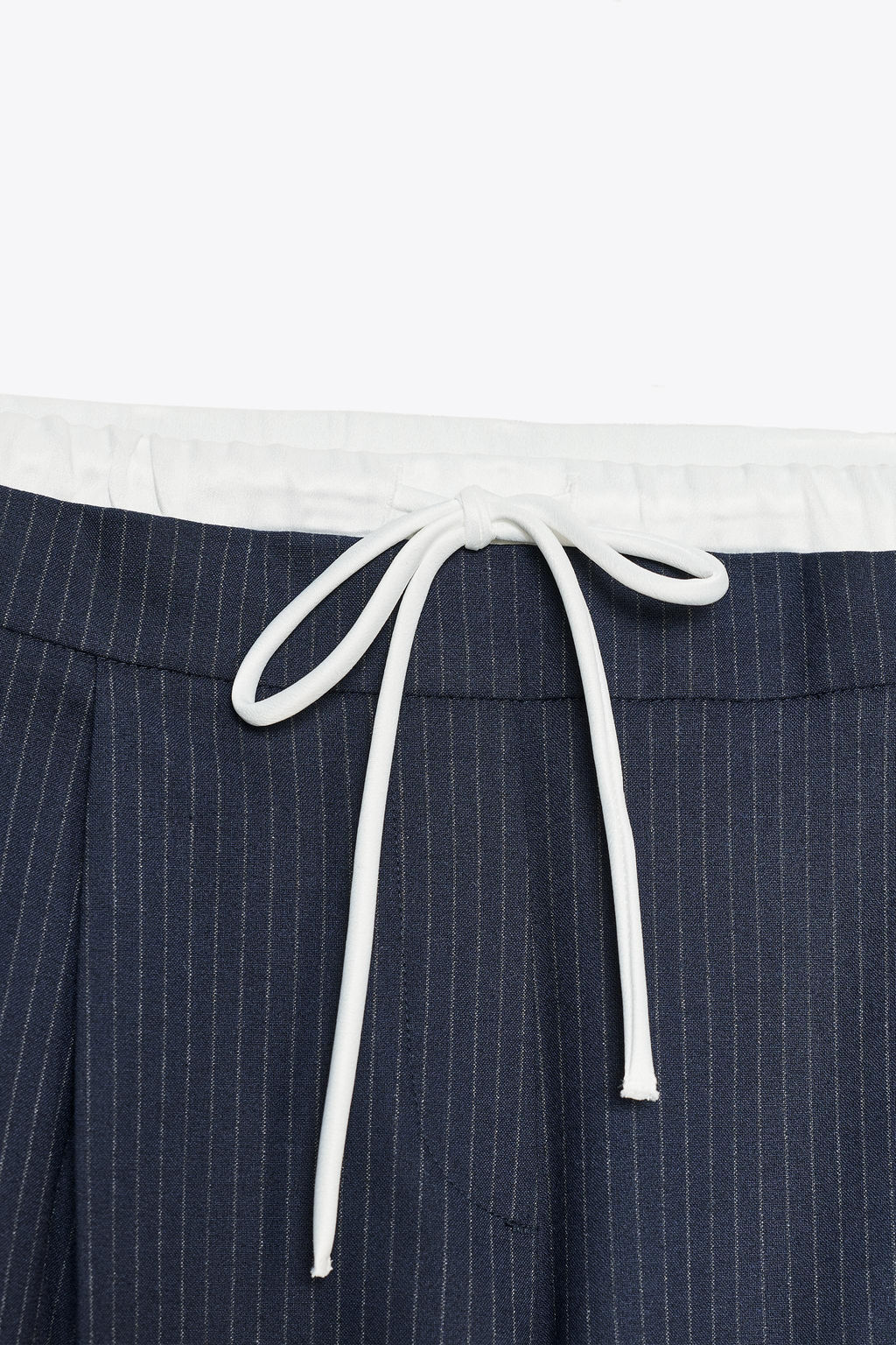 WIDE-LEG TROUSERS WITH DOUBLE WAIST - Zara фото 12