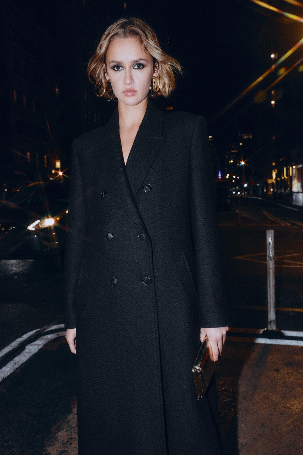 LONG DOUBLE-BREASTED COAT - Zara фото 2