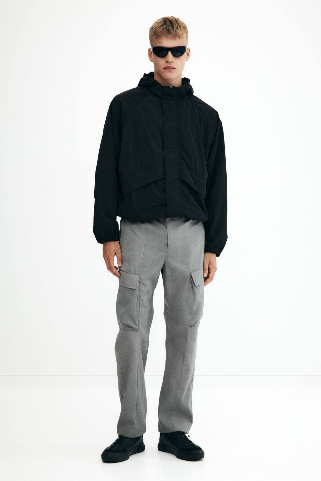Pantal?n cargo de nailon Relaxed Fit - H&m фото 3