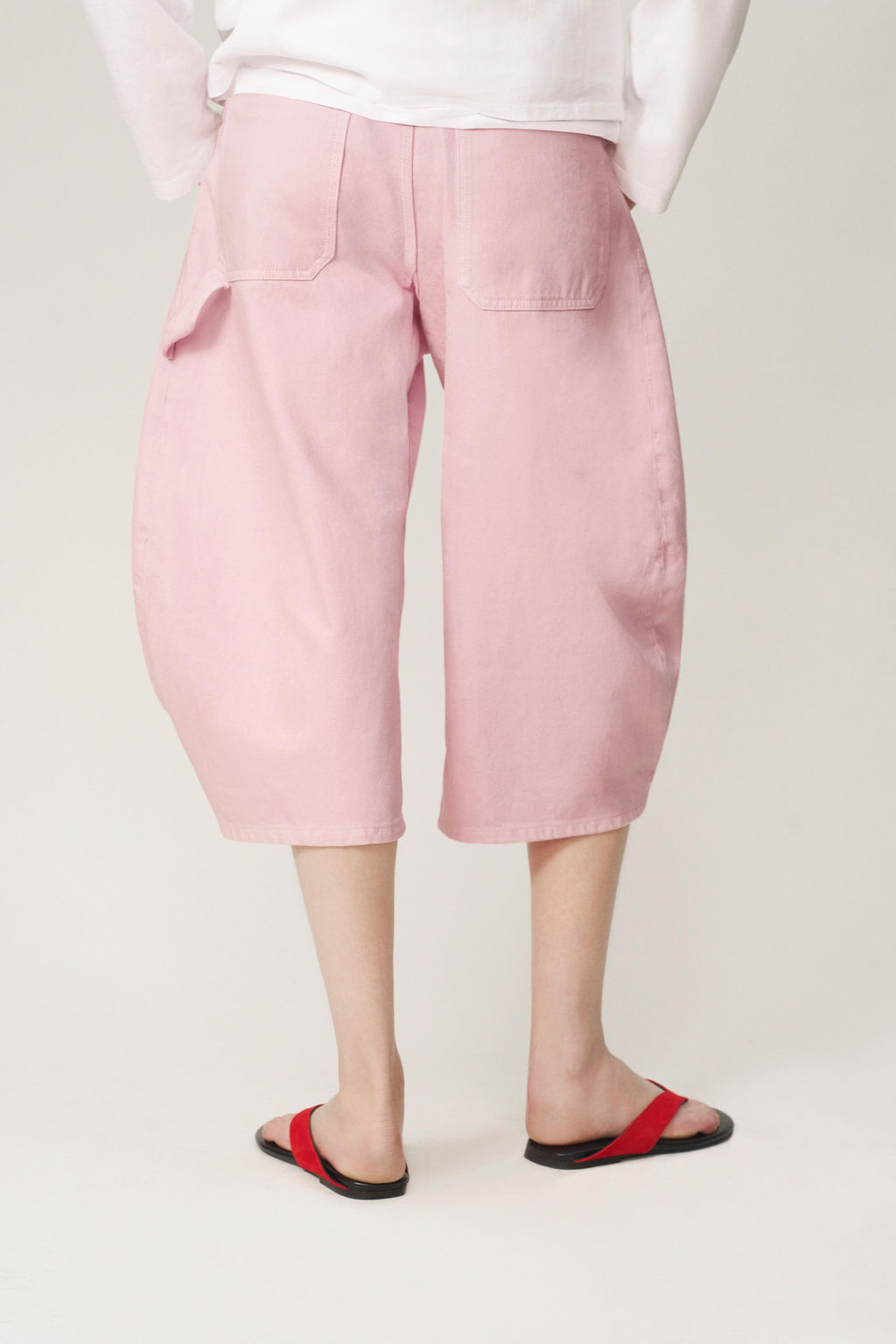 BERMUDA PLIEGUES - THE ITEM ZARA WOMAN / Rosa  фото 3
