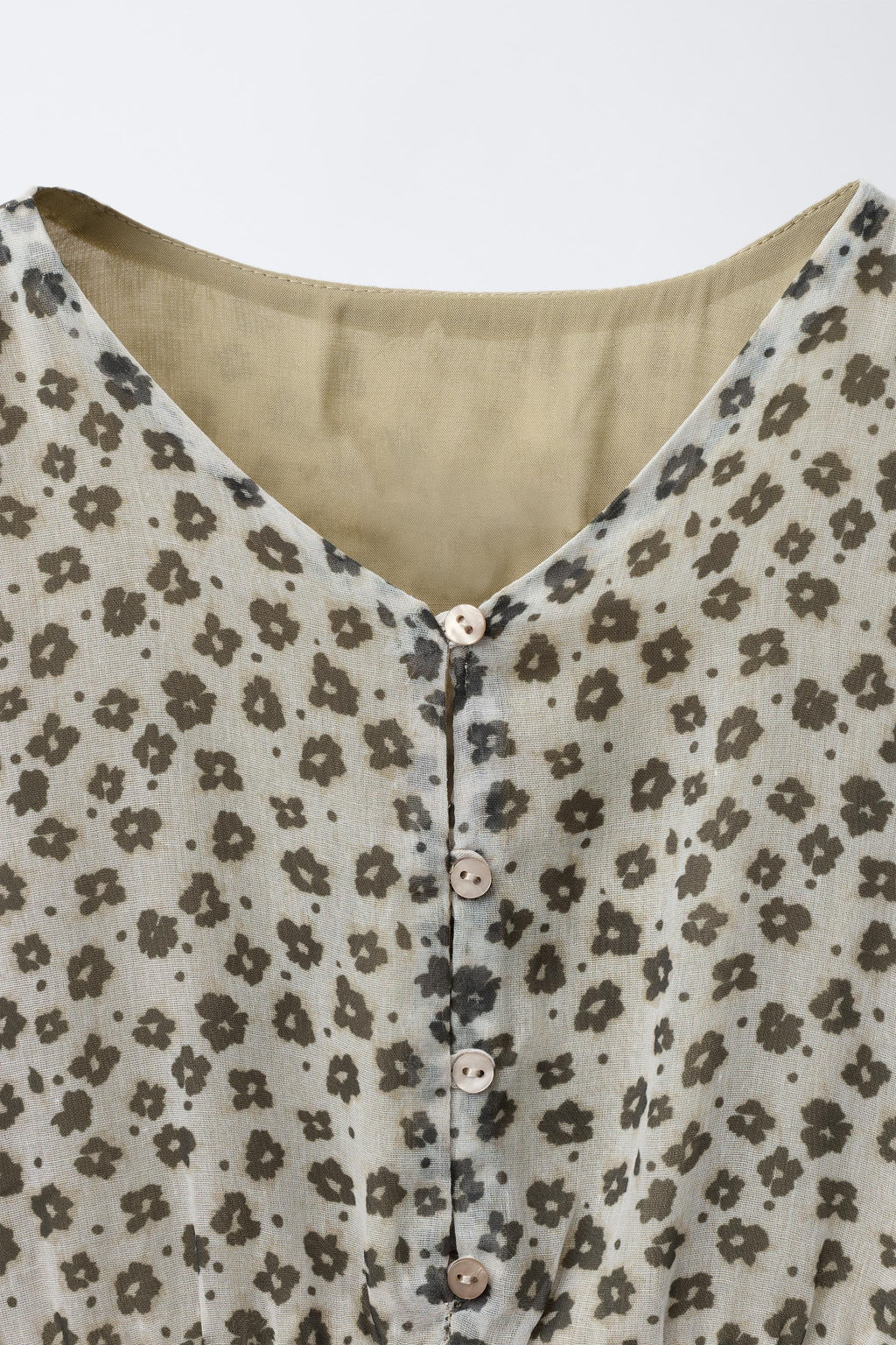 FLORAL PRINT DRESS - Zara фото 3