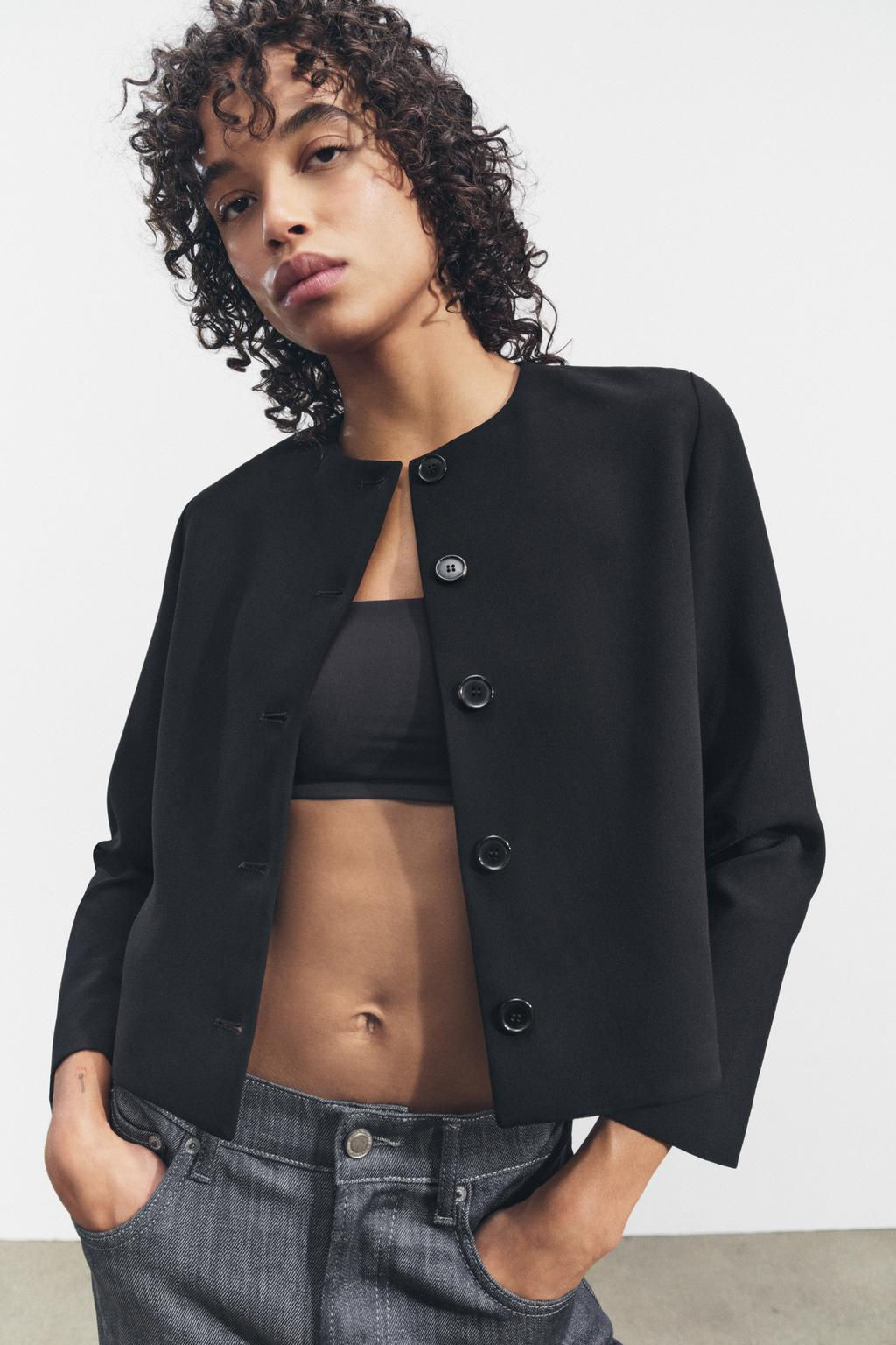 ZW COLLECTION BUTTONED JACKET - Zara фото 2