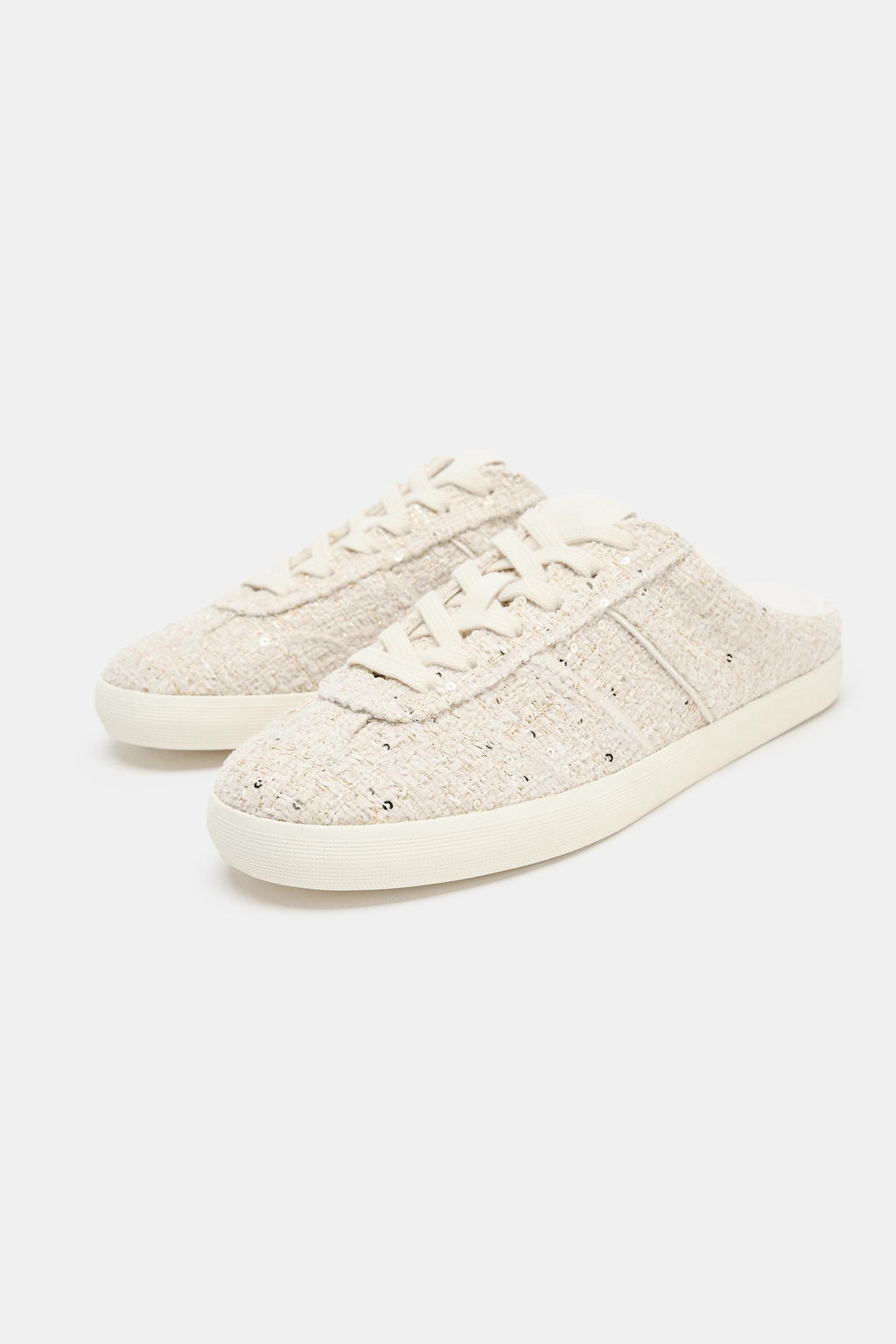 FABRIC SLINGBACK TRAINERS