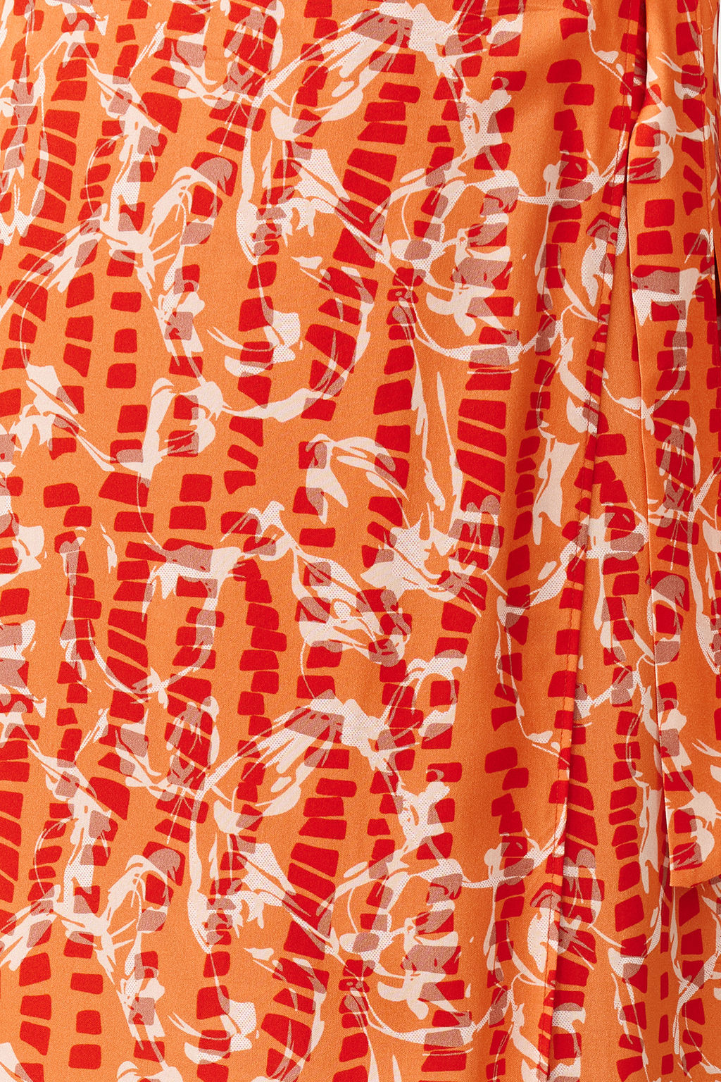 TRENDYOLMILLA Cok Renkli Cicek Desenli Viskon Kumasl? Midi Dokuma Etek TWOSS23ET00294 фото 5