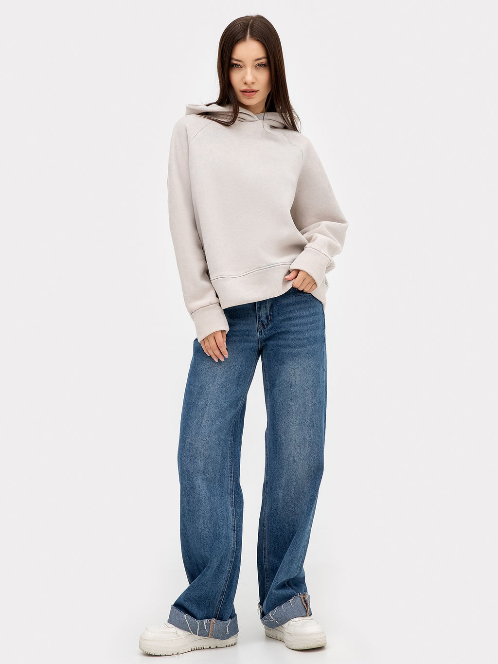 Анорак женский в сером цвете - Mark formelle фото 2