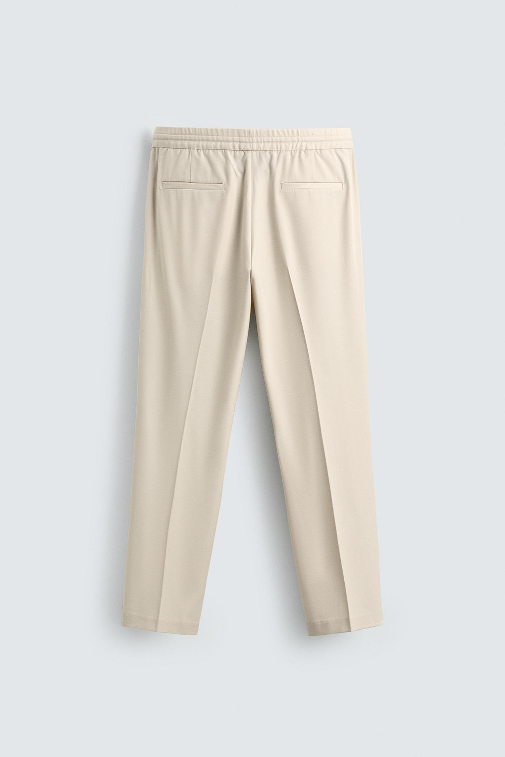 PANTAL?N CINTURA JOGGER CONFORT / Crudo medio - Zara фото 8