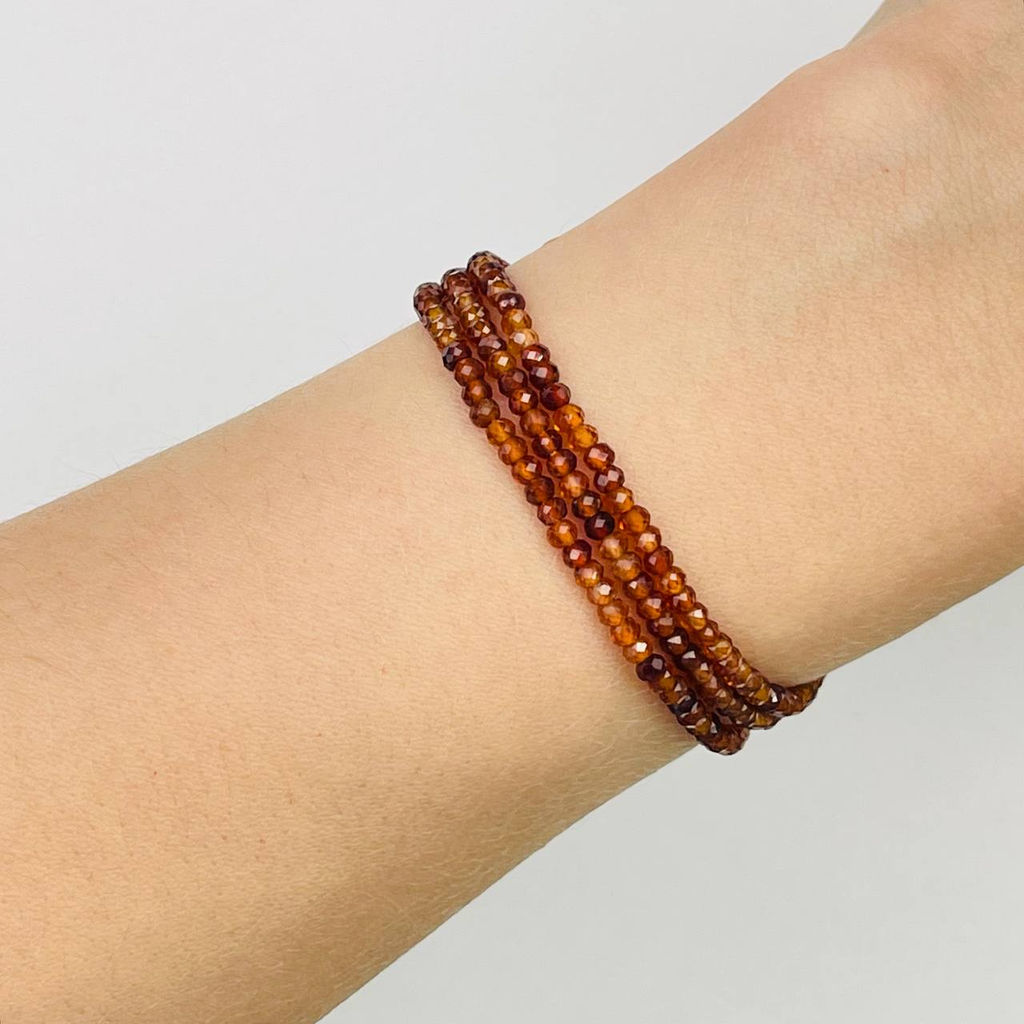 Бусины для украшений из Граната "Спессартин"