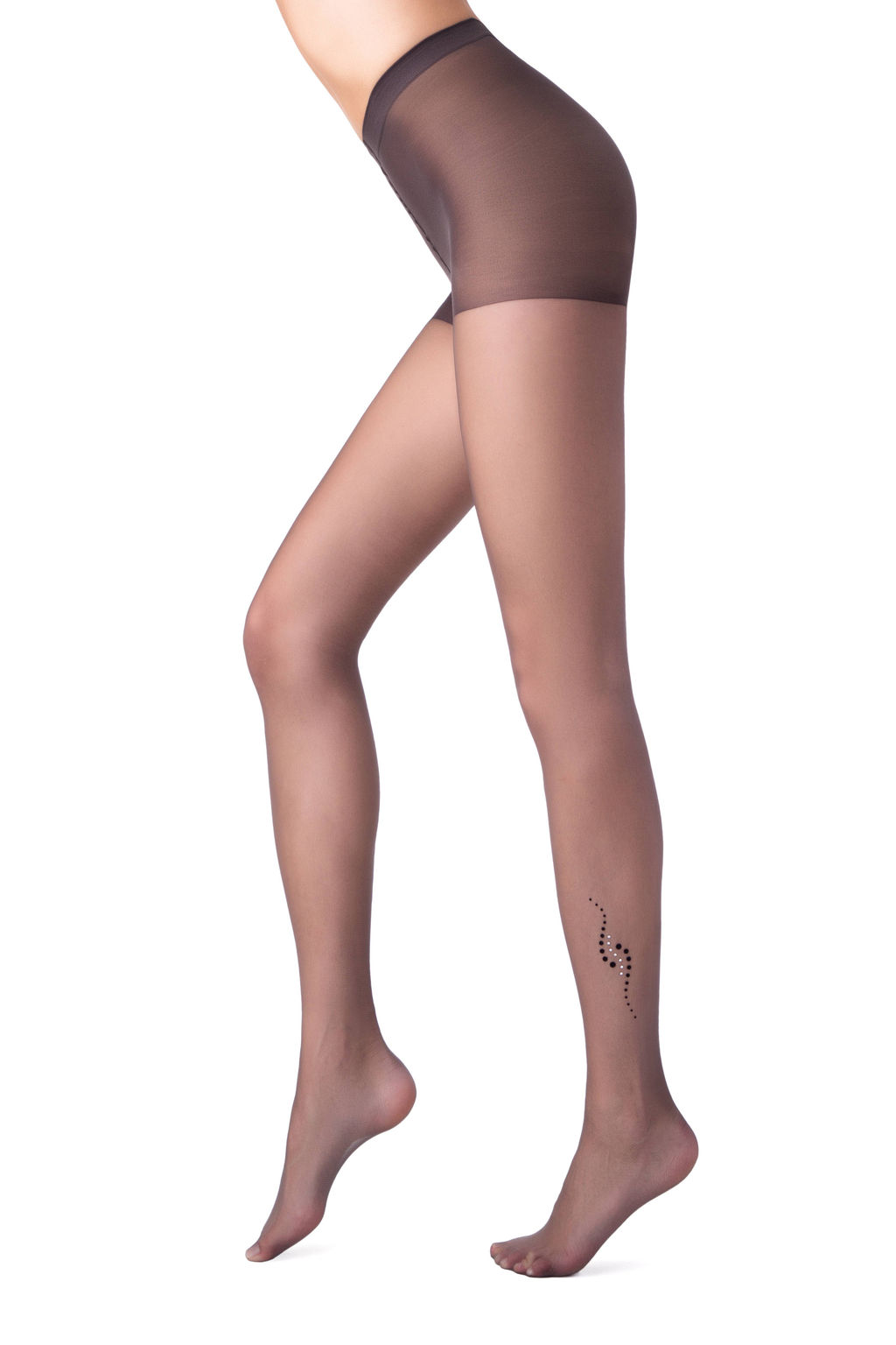 Колготки фантазийные CONTE SHAKE grafit - Conte elegant фото 2