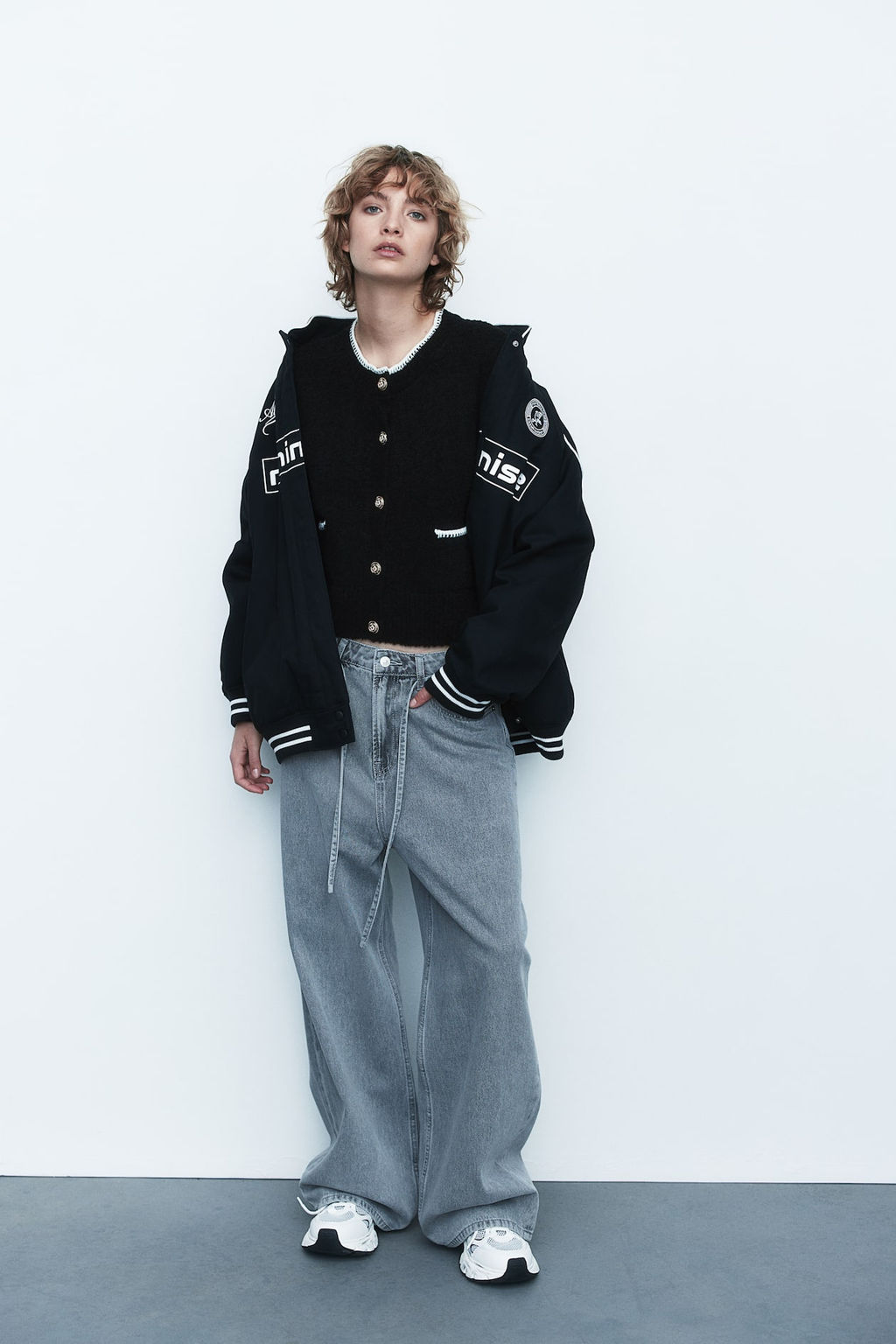 Cardigan en punto texturizado con festones - H&m фото 2