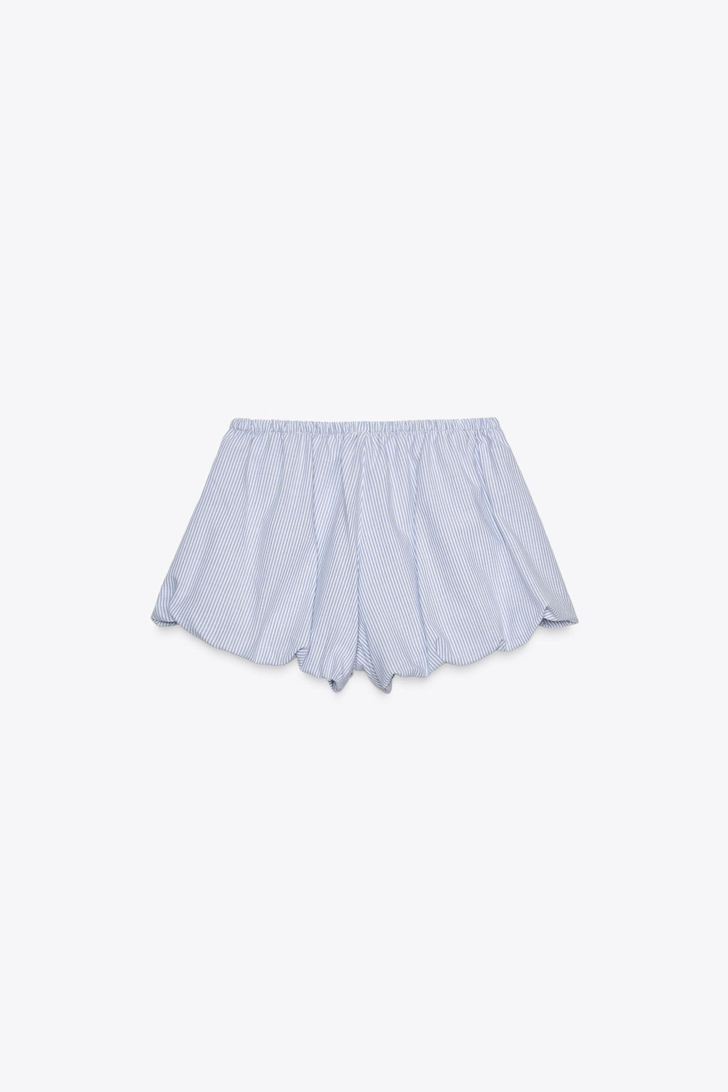 STRIPED CULOTTES SHORTS - Zara фото 6