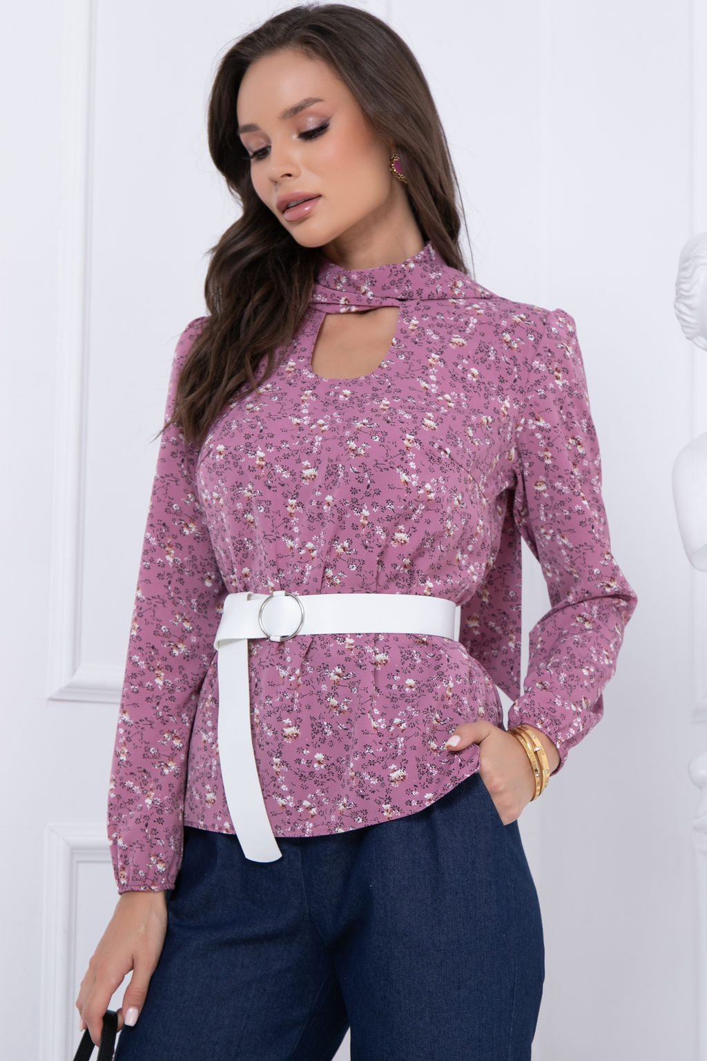 Блуза Bellovera 4Б5599 розовый