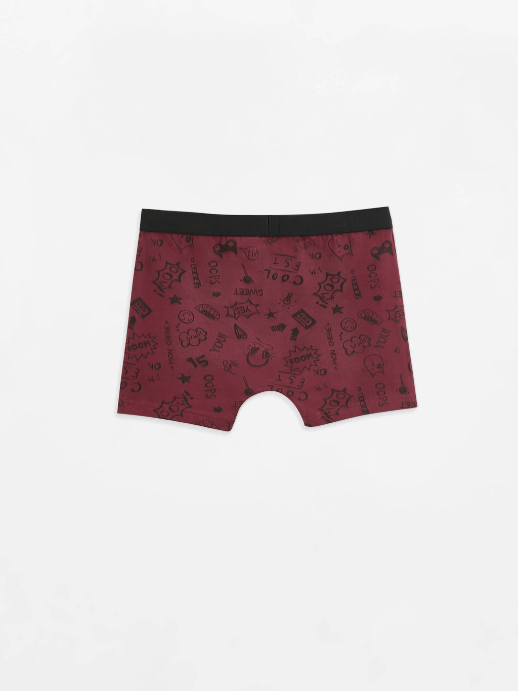 DIWARI BASIC MSH 700 Трусы мужские (в пакете) dark bordo print - Conte elegant фото 2