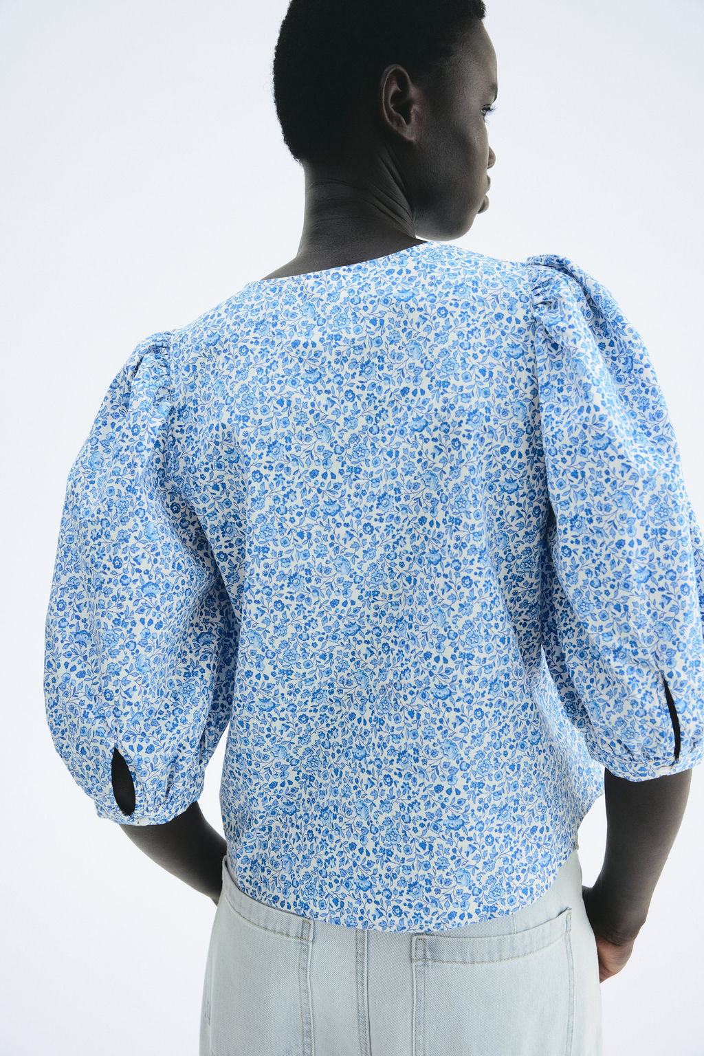 Blusa de popelina - H&m фото 5
